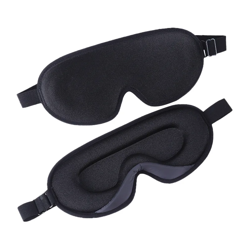 New 3D Stereo Eye Mask Light Blocking Slow Rebound Memory Foam Eye Protection Non-Pressure for Air Travel Nap