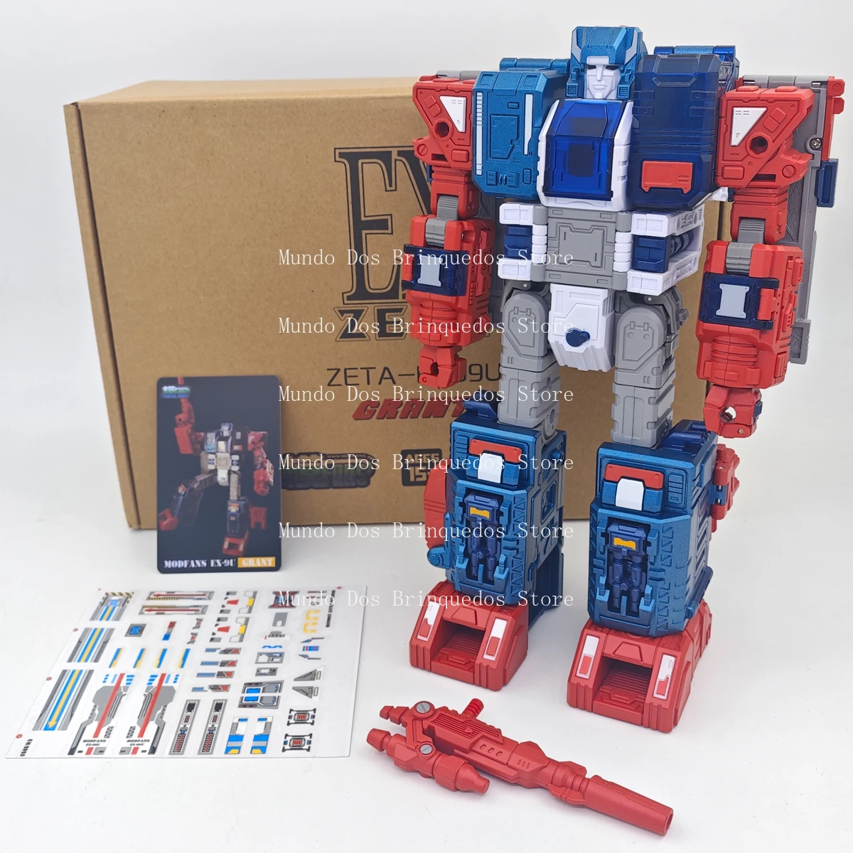 В НАЛИЧИИ ZETA TOYS EX-09U EX09U Fortress Transformation 22CM GRANT Maximus Sepcial EDITION Autobots Фигурка Деформация