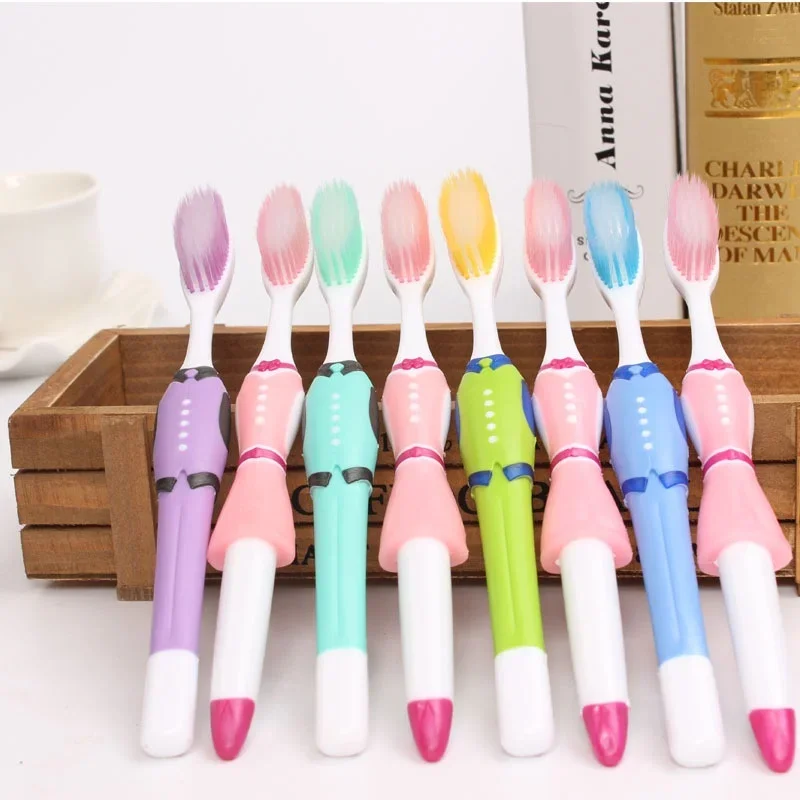 2pc Unisex Soft-bristle Toothbrush Couple  Lovers   Wedding  Bathroom Accessories