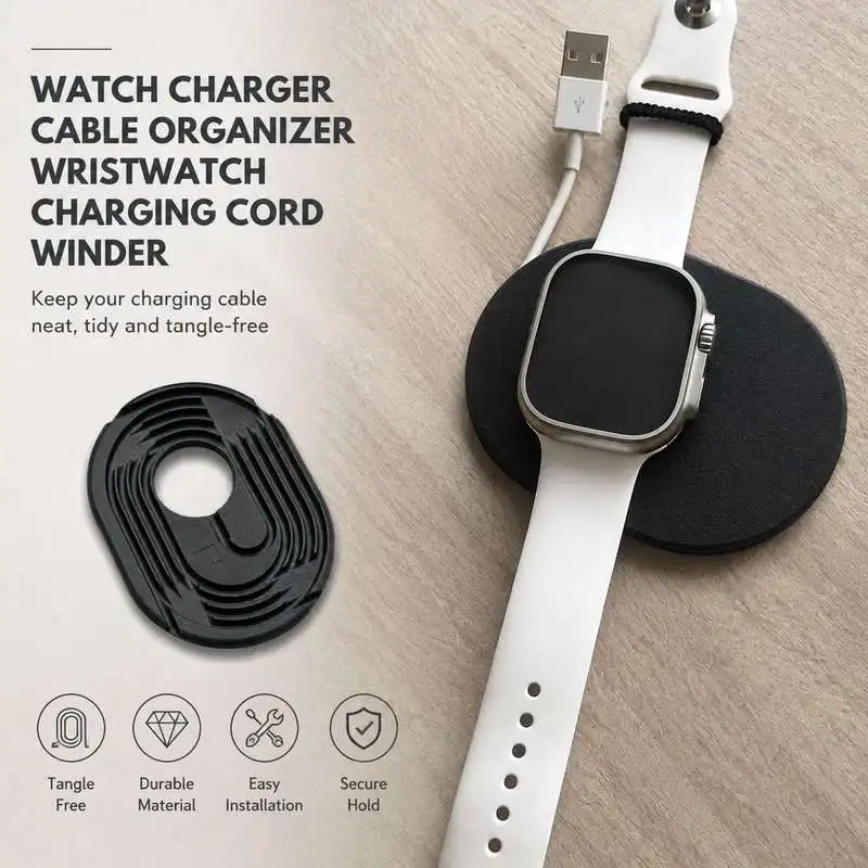 Smart Watch Charging Cable Keeper Desktop Cord Arrangement Wrist Charger Wire Storage Rack