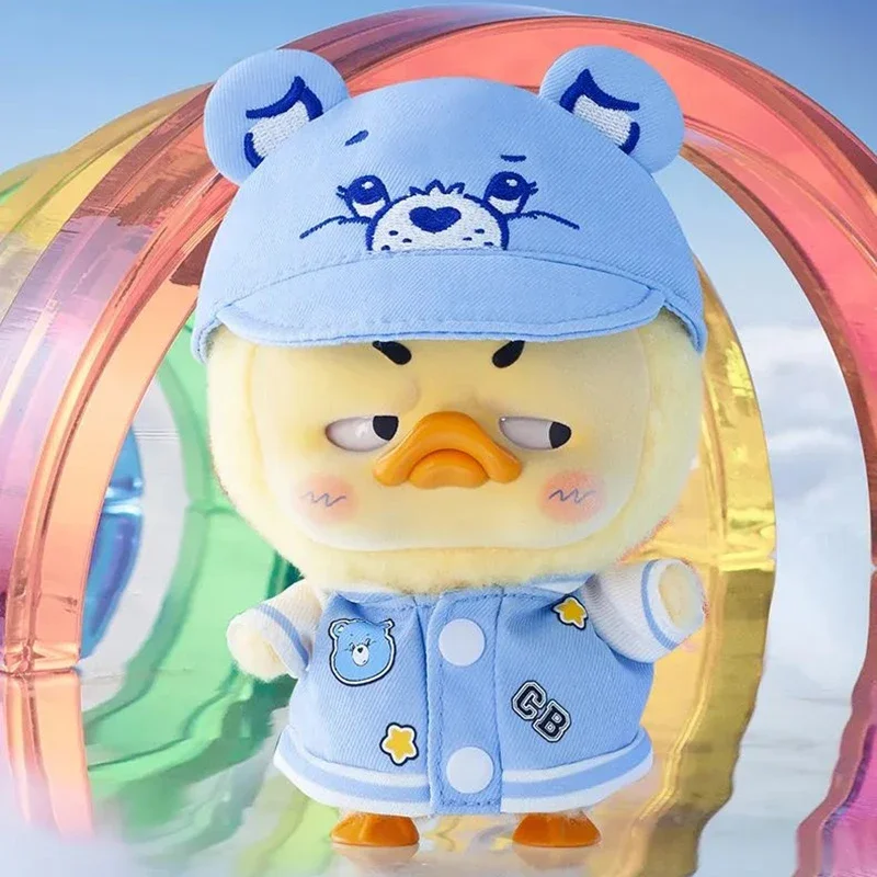 

Care Bears X UpsetDuck Be Rainbow Duck Series Blind Box Mystery Box Caixa Sorpresa Girls Аниме Фигурки Милая модель Подарок на день рождения