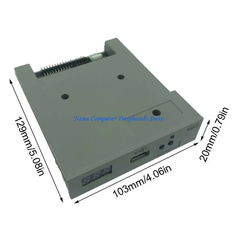 F68C 3.5" Portable 1.44MB FDD Diskette Drive USB Internal Floppy Disk Reader Drive Emulator for Industrial Control Equipment view 6