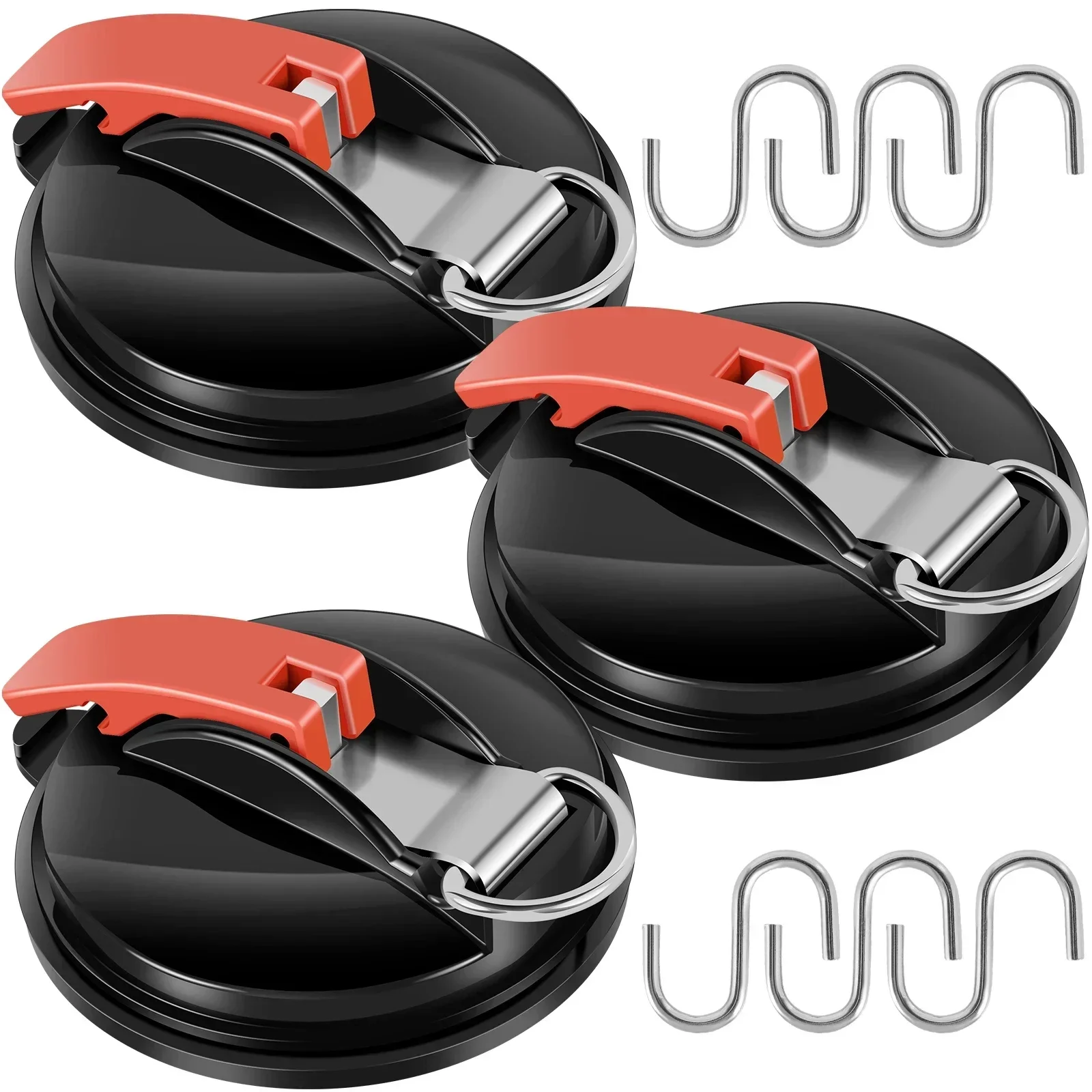 1/2/3/4Pcs Car Truck Tent Suction Multi-function Camping Tent Securing Hook Auto Accessories Vacuum Suction Cup Car Accessories