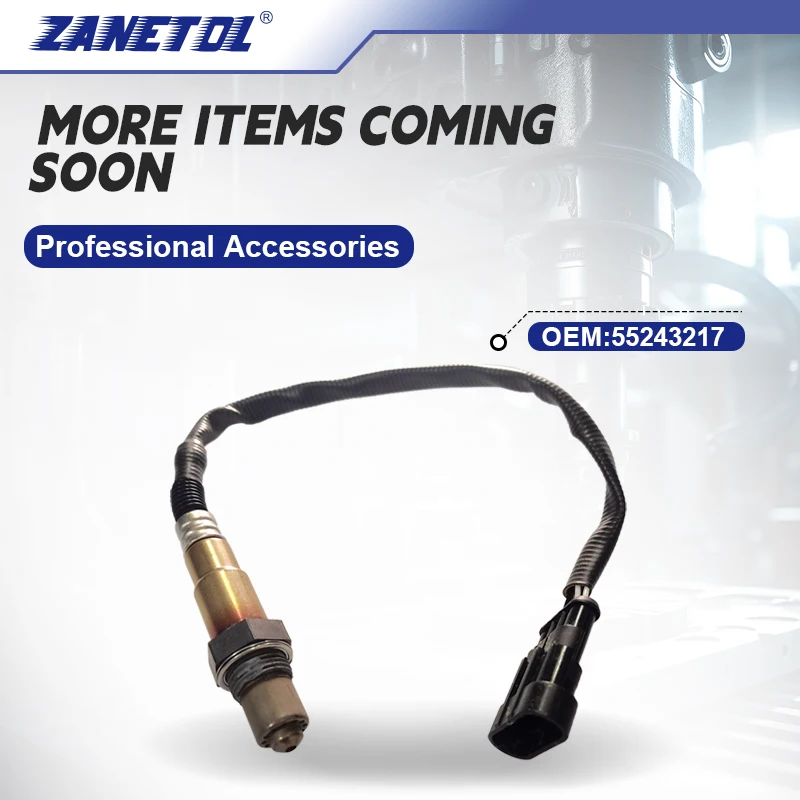 ZANETOL Oxygen (O2) Sensor System for Jeep Liberty Compass Renegadde 1.4T Rear for FIAT Viaggio 55243217 0258010335 0258010336