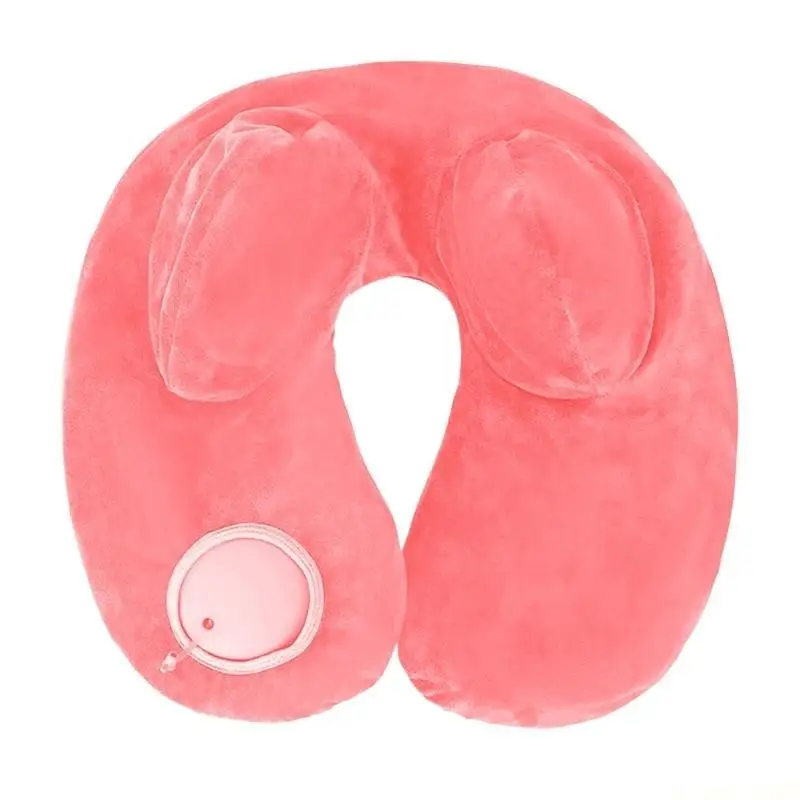 M5TC Soft Head Neck Support Light Weight Sleep Neck Pillow, Pillow Inflatable Travel Pillow for Travel Sleep - view 4