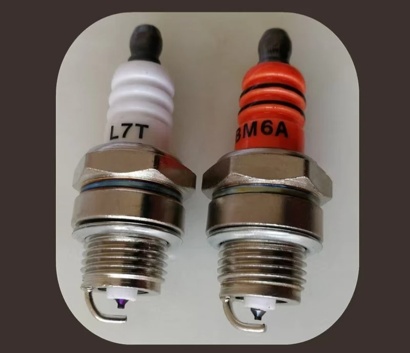 BM6A/L7T Spark Plug for 2-Stroke Engines Fits Chainsaws Lawn Mowers Hedge Trimmers String Trimmers & Brush Cutters