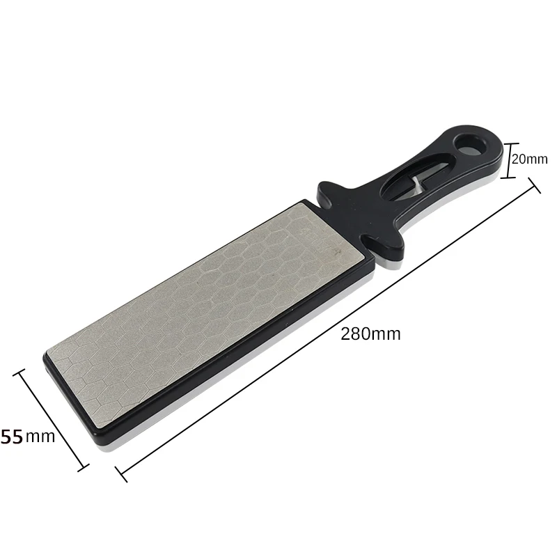 Diamond Bars 400/1000 Best 5 in1 Knife Sharpener Multi-Tool Kitchen Knive Tungsten Steel Ceramic Grinding Double-Sided Whetstone