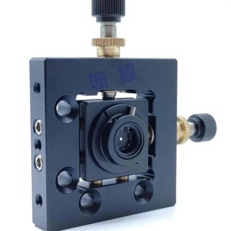 Adjustable diaphragm holder XY two-dimensional, small hole space filter, optical two-dimensional XY fine-tuning 0.8-6 MM