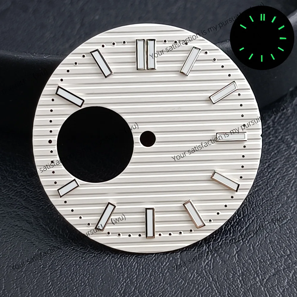 29.7Mm dial nine o'clock small hollow luminous dial suitable for NH38 mechanical movement watch dial accessories