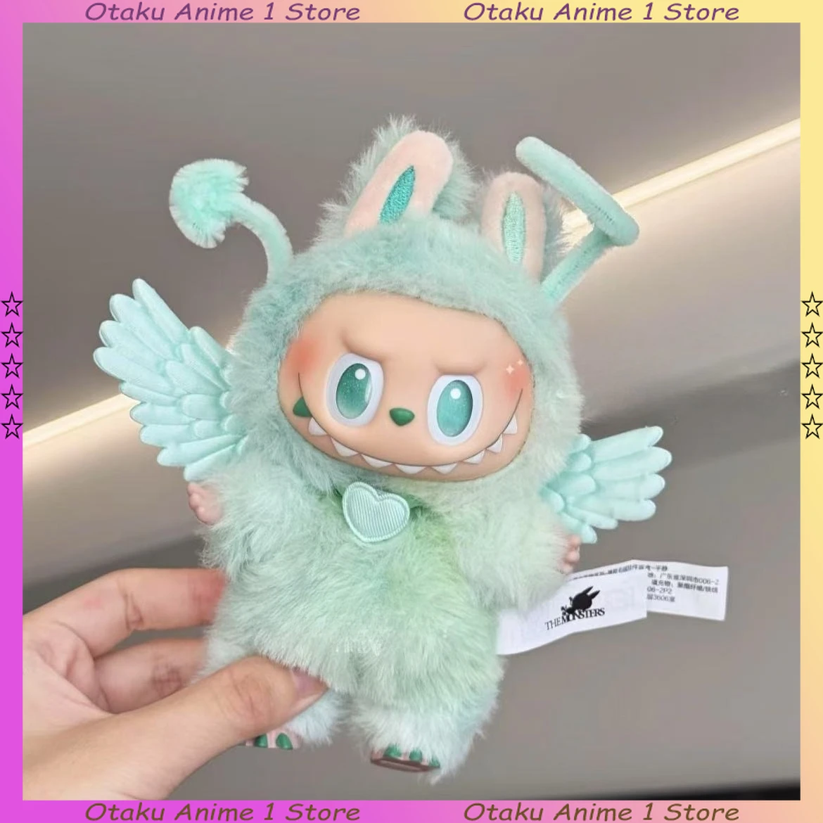 

Cute Koakuma Angel Doll Clothes for Labubu Little Devil Wing Tail Outfits Mini Plush Doll Clothing Fashion Doll Accessories