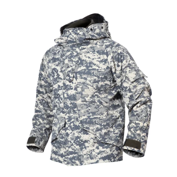 Wholesale outdoor winter warm jacket camouflage coat mens jacket for hunting and training