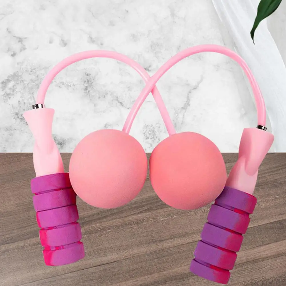 Dual Function Skipping Rope Cordless Weighted Jump Rope for Adults with Counter Indoor Outdoor Fitness Skipping Rope