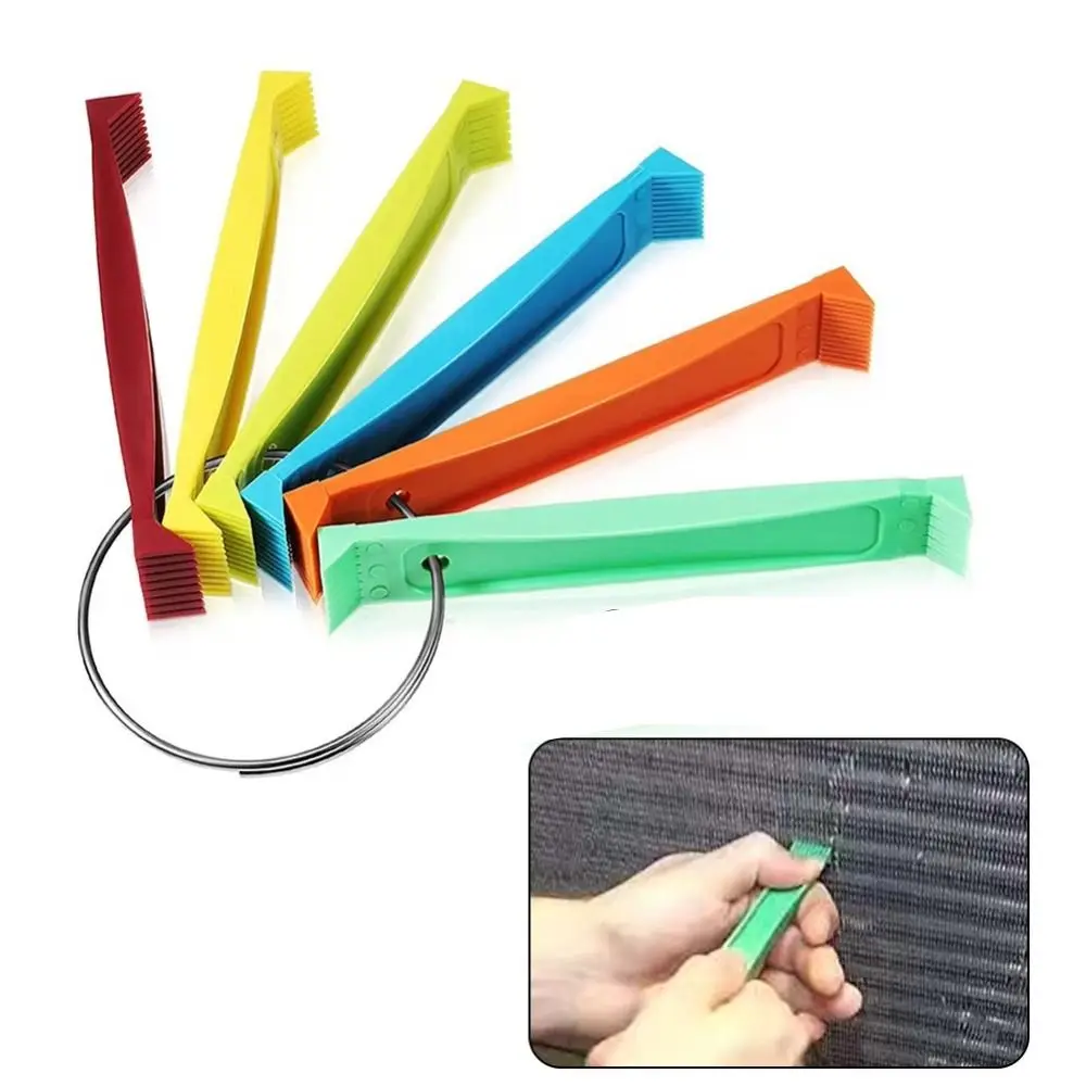 Gifts Multifunctional Air Conditioner Cleaning Fin Portable Universal Fin Cleaning Comb Cleaning Tool Condenser Cleaning Brush