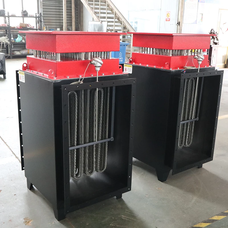 Energy-saving Industrial 380v Frame Air Duct Heater For Air Heating System