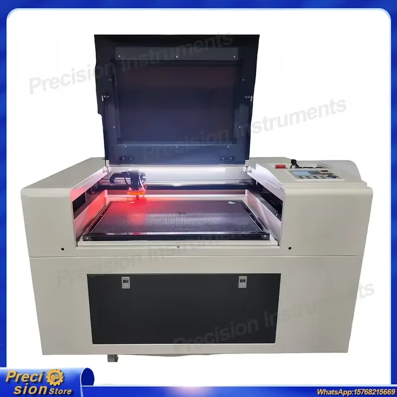 

CO2 Laser Engraving Machine 40W 50W 60W 80W 100W for Wood Acrylic Leather Metal Cutting Engraver CNC DIY Desktop Laser Cutter