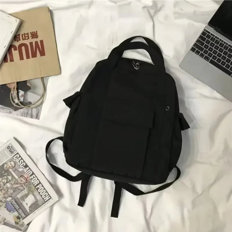 กระเป๋าเป้สะพายหลังผู้หญิงเกาหลีสไตล์ Harajuku กระเป๋าเดินทางขนาดใหญ่ความจุกระเป๋าเป้สะพายหลัง Retro กระเป๋ากันน้ํานักเรียน Preppy