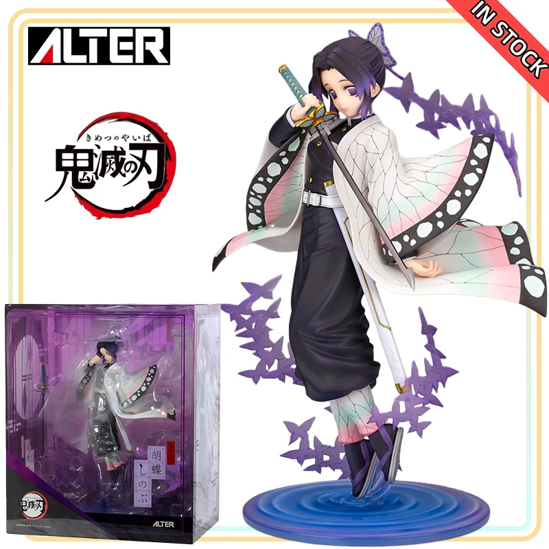 

【100%Authentic】IN STOCK Alter Original Kimetsu No Yaiba Kochou Shinobu 1/8 H=22cm Model Decoration Anime Character Gifts Toys