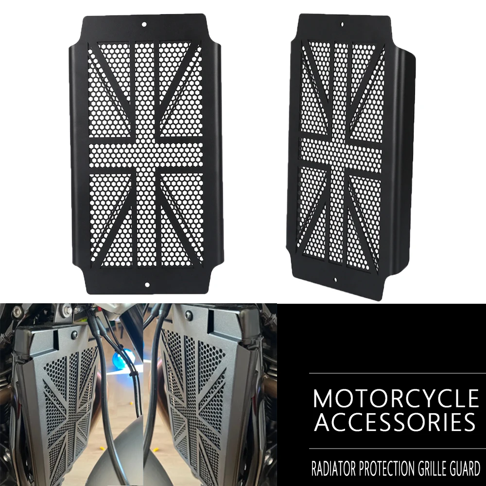 

Motorcycle Radiator Protection Grille Guard Protector Cover For Speed Twin Street Cup/Scrambler Bonneville/Thruxton RS T100 T120