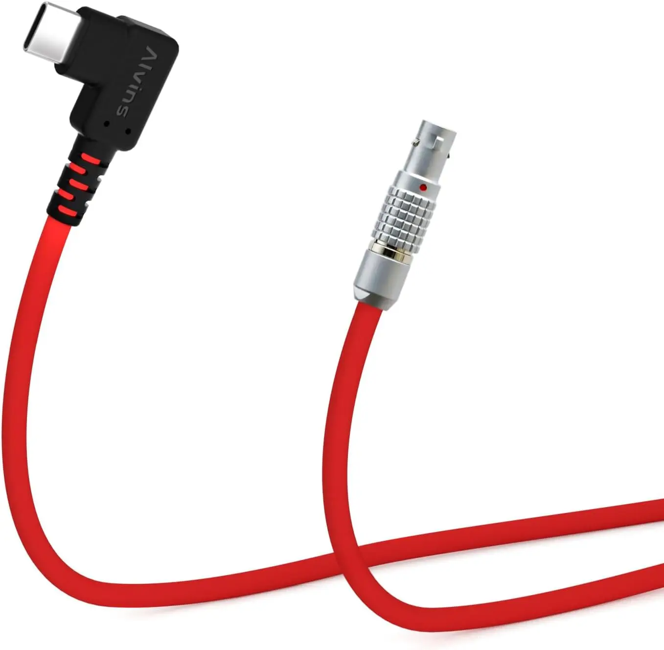 

Alvin's Cables Right Angle USB-C Type-C to 2 Pin 12V Fast Charging Power Cable for Tilta| Teradek| SmallHD| Z-CAM| Blackmagic Py