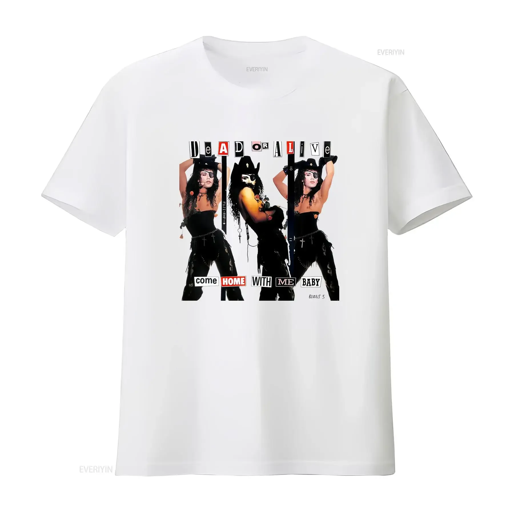 T-shirt HOT Dead or Alive Band en coton blanc, toutes tailles S à 5XL, DS130, vintage, délavé, graphique stylé, légèrement streetwear, doux