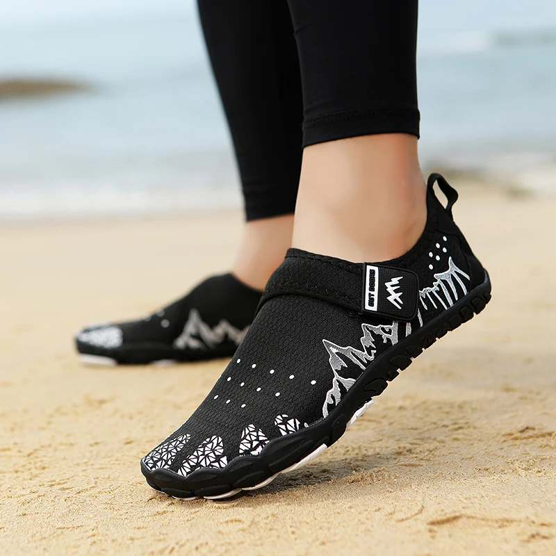Atmungsaktive Aqua-Schuhe für Herren und Damen, schnell trocknende, rutschfeste Wat-Sneaker für Outdoor, Strand, Wassersport, Surfen, Schwimmen, Angeln – Detail 39