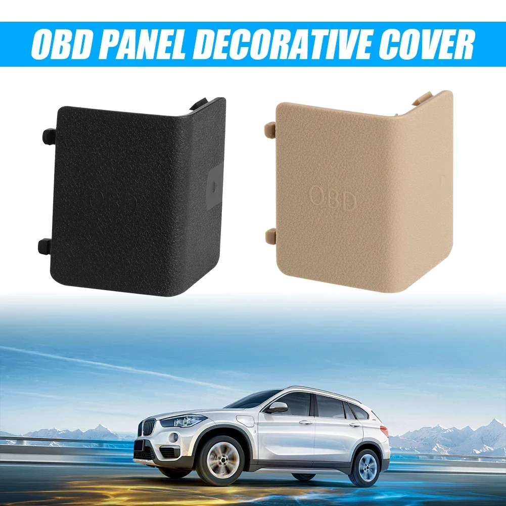 OBD Plug Cover Trim Cap Car Interior Kick Panel Cap LHD Protective Casing Diagnostic System for BMW 3 Series E90 E91 51437147542