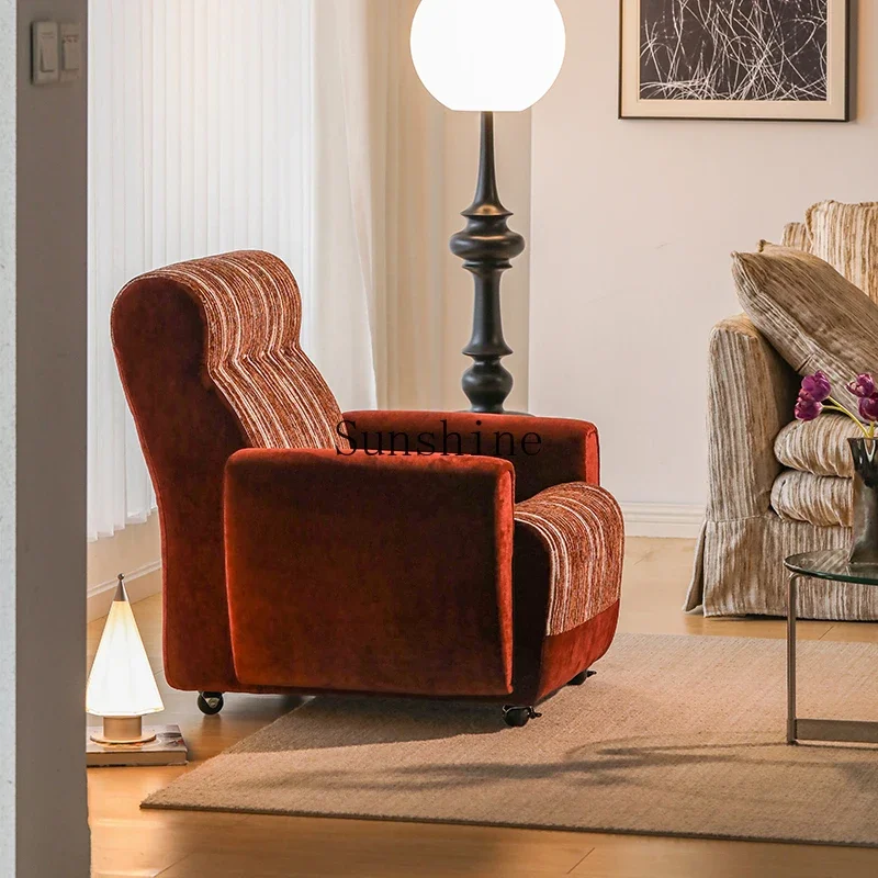Living Room Bedroom Leisure Removable Chenier Single Sofa Chair  FT