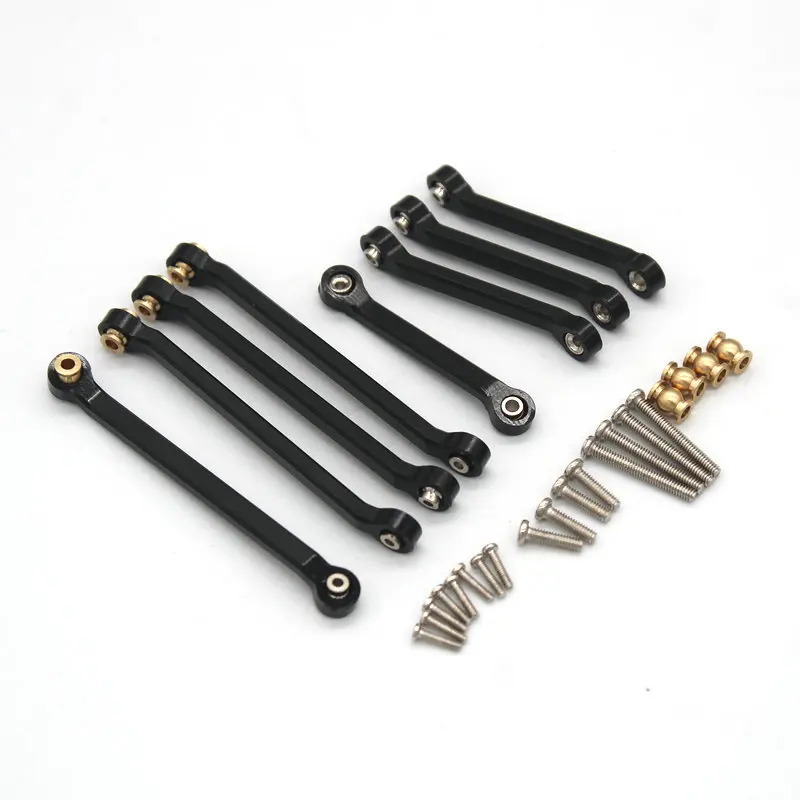 FMS Mogrich RTR (Watchmen) 1/18 RC Car Metal Upgrade Parts Front And Rear Pull Rods 8 Pieces