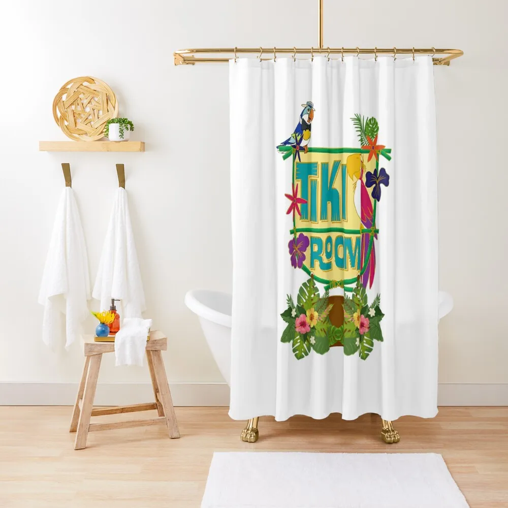 

Enchanted Tiki Room Shower Curtain Bathroom Accessories Cute Shower Curtain