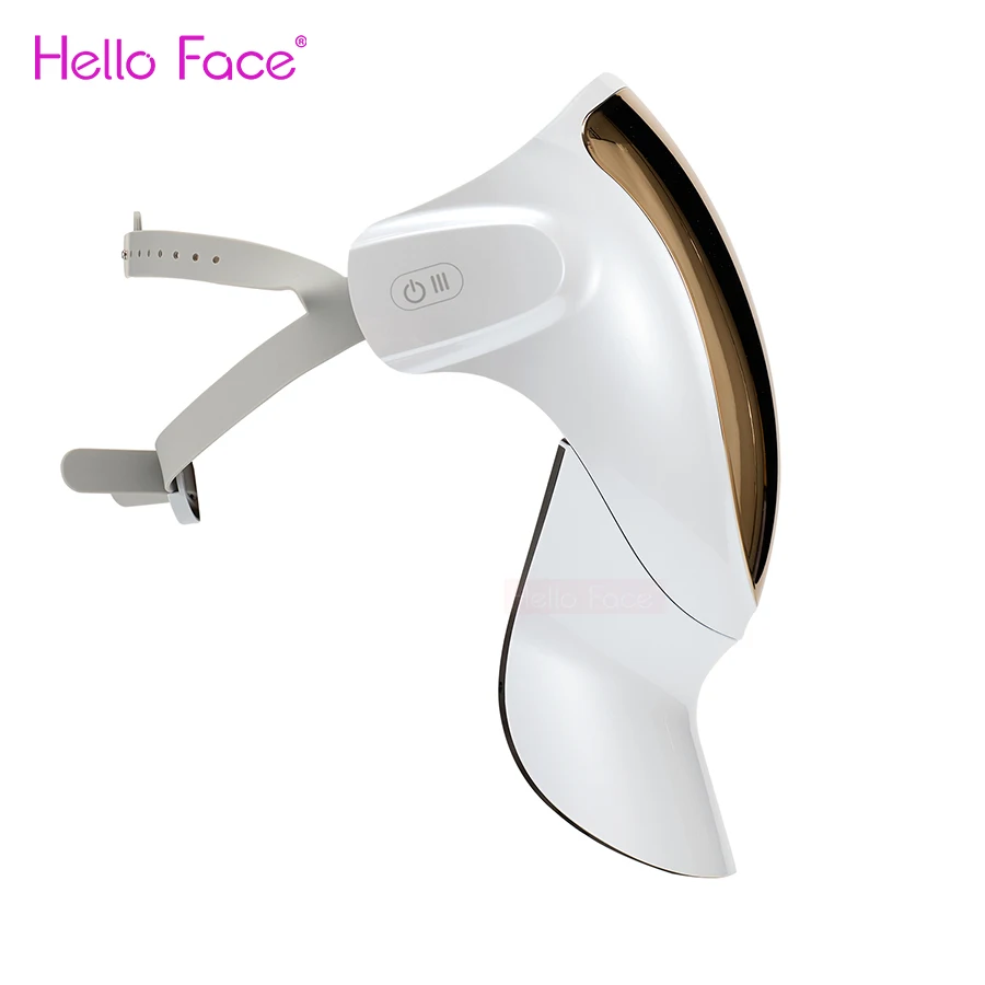 Led Light Therapy Mask for Face and Neck Wireless Professional 807 PCS LED Face Mask Phototherapy SkinCare Device