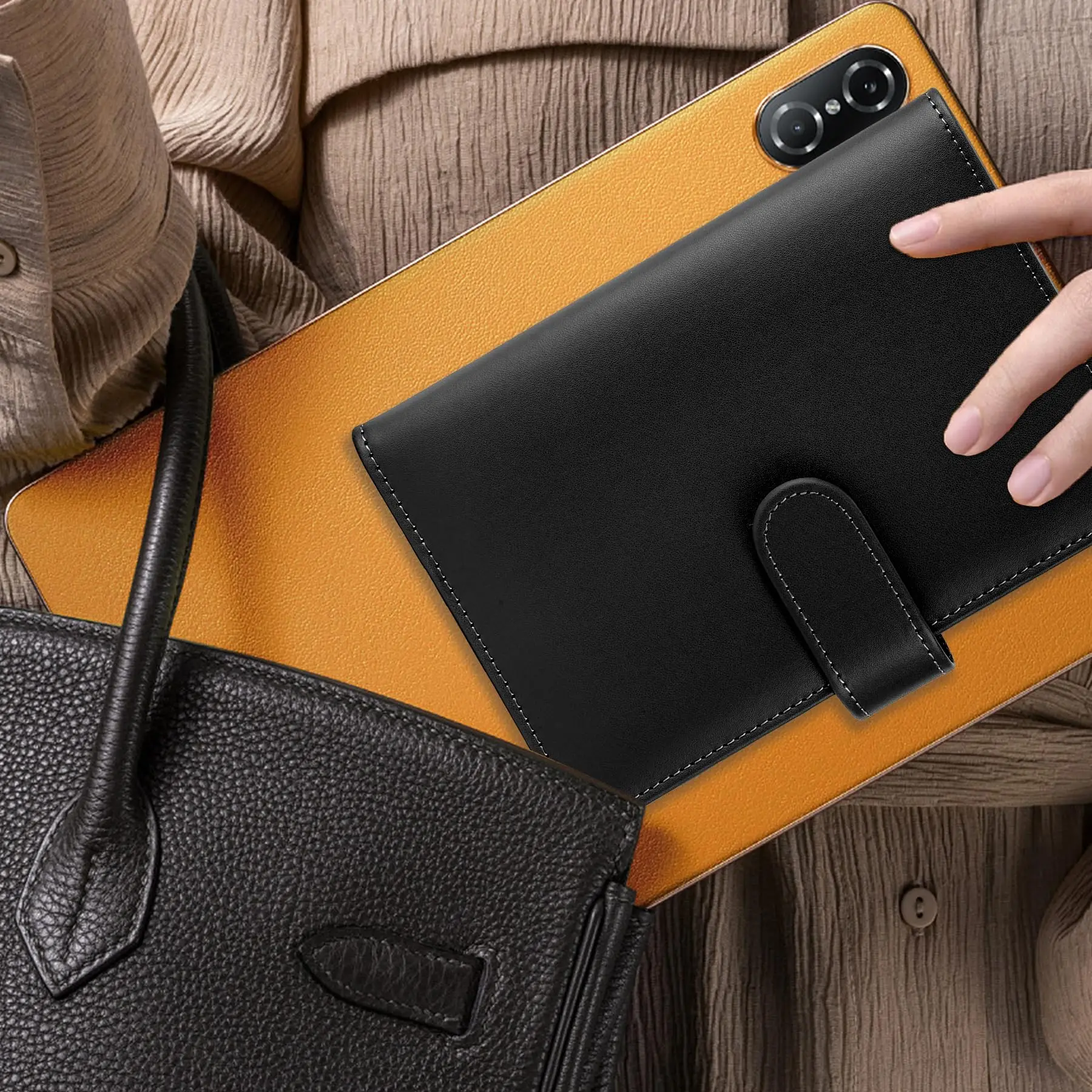 A6 Budget Binder with Zipper Envelopes for Cash And Money Saving Envelope System Organizer