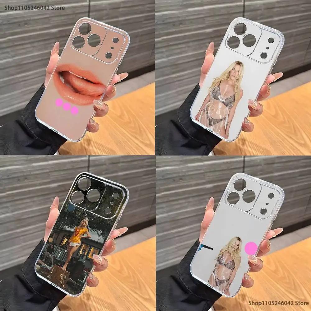 

K-Kesha P-Period Phone Case For iPhone 17,16,15,14,13,12,11 Pro,Max,Plus,X,XS,XR,SE4,E Mini Transparent Soft Cover