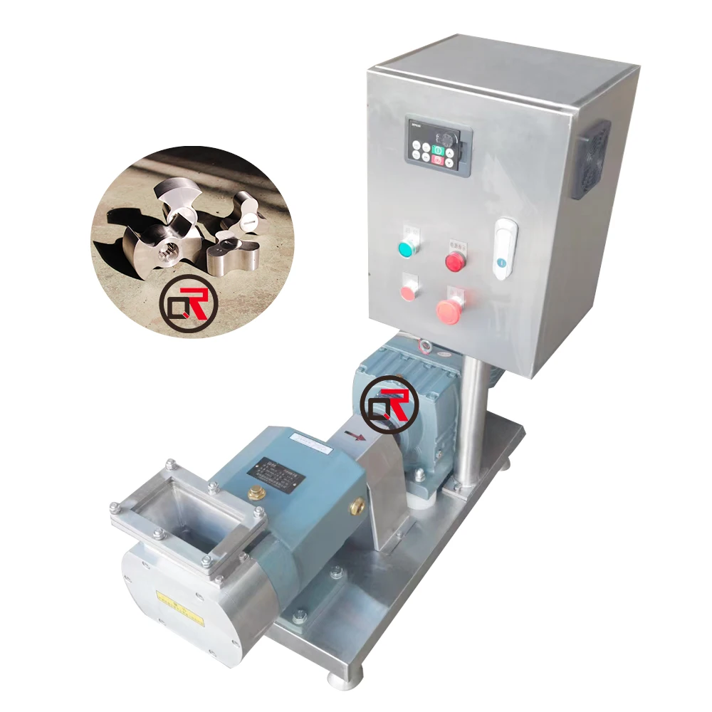 

Chocolate Tomato Juice Sanitary Three Lobe Pump with Heavy Oil Food Grade Stainless Steel SUS304 SUS316L Honey Pump Head