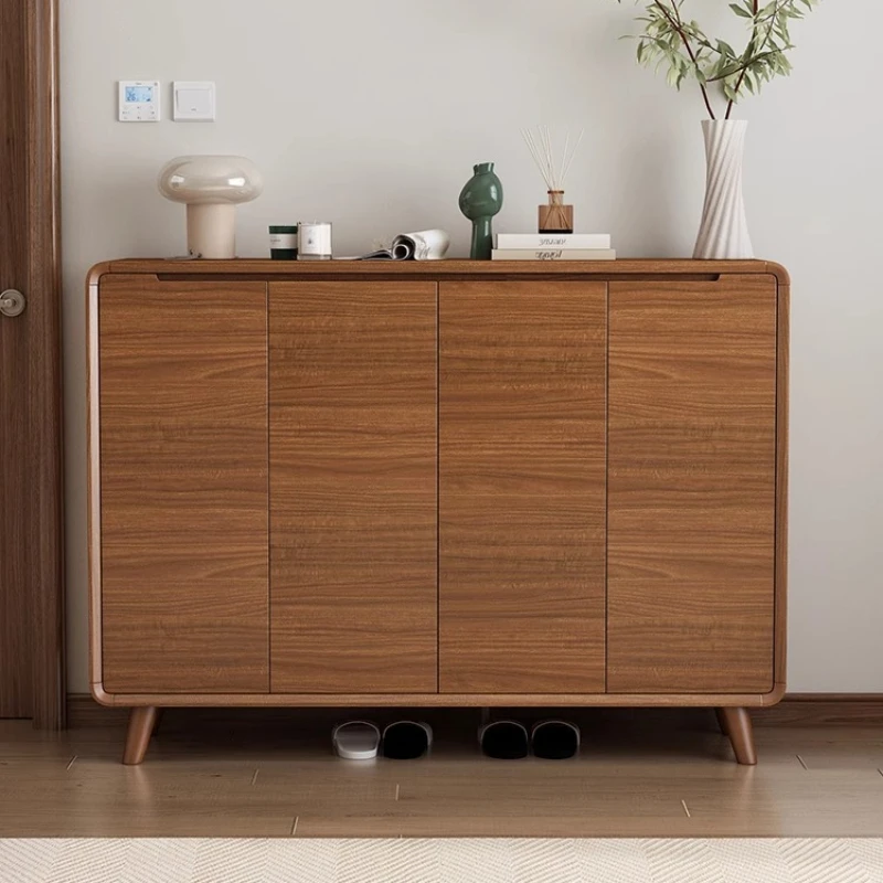 Decoration Drawer Shoe Cabinet Wooden Entrance Extensible Height Shoe Cabinet Narrow Large Zapatero Mueble Cabinet Furniture