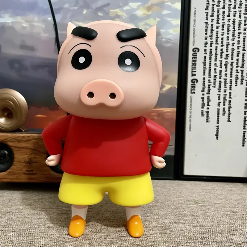 

2024 23 см Новый Crayon Shin-chan Аниме Фигурка нохара Shin-suke свинка Shin-модель chan кукла гостиная Настольный дисплей подарок на день рождения