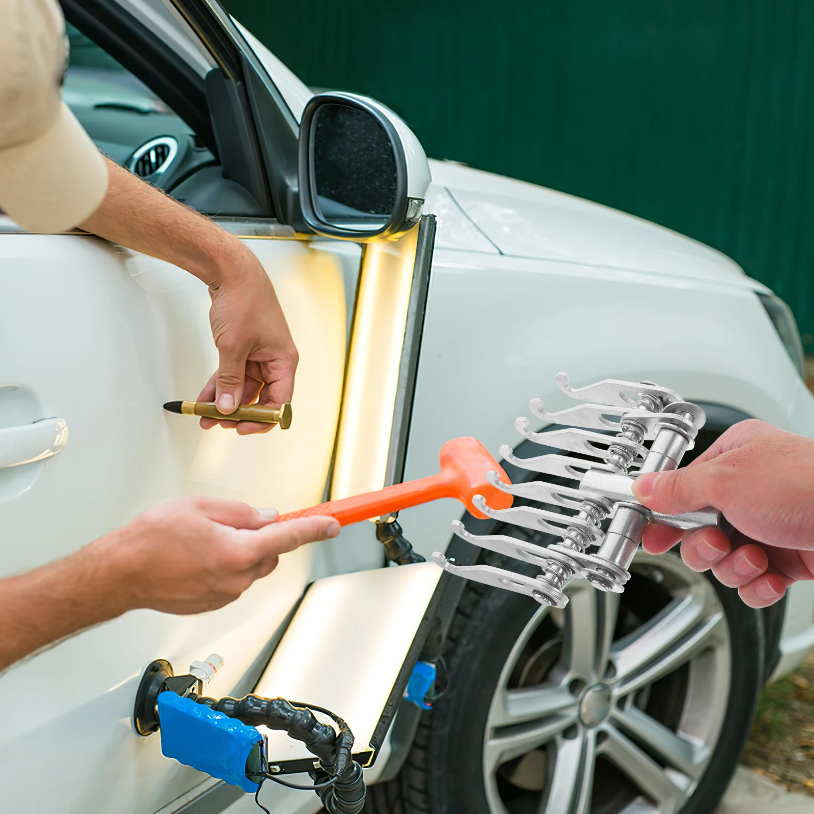 

Multi Claw Hook Dent Puller Car Repair Tool Small Remover Puller Hook Auto Body Tools Kit Sheet Metal Repair Work