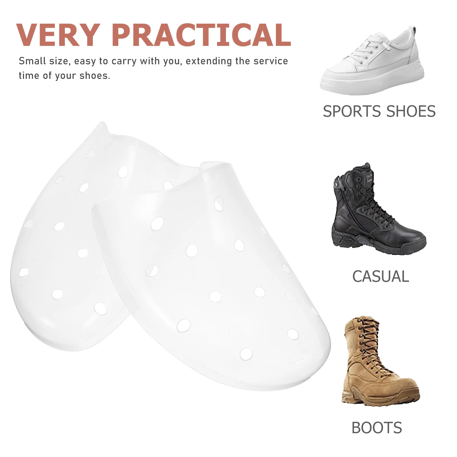 

1 Pair Clear Shapers Household Shoe Stretcher Durable Shoe Keeping Tool Boot Trees Shoes Shaping Support Accessory