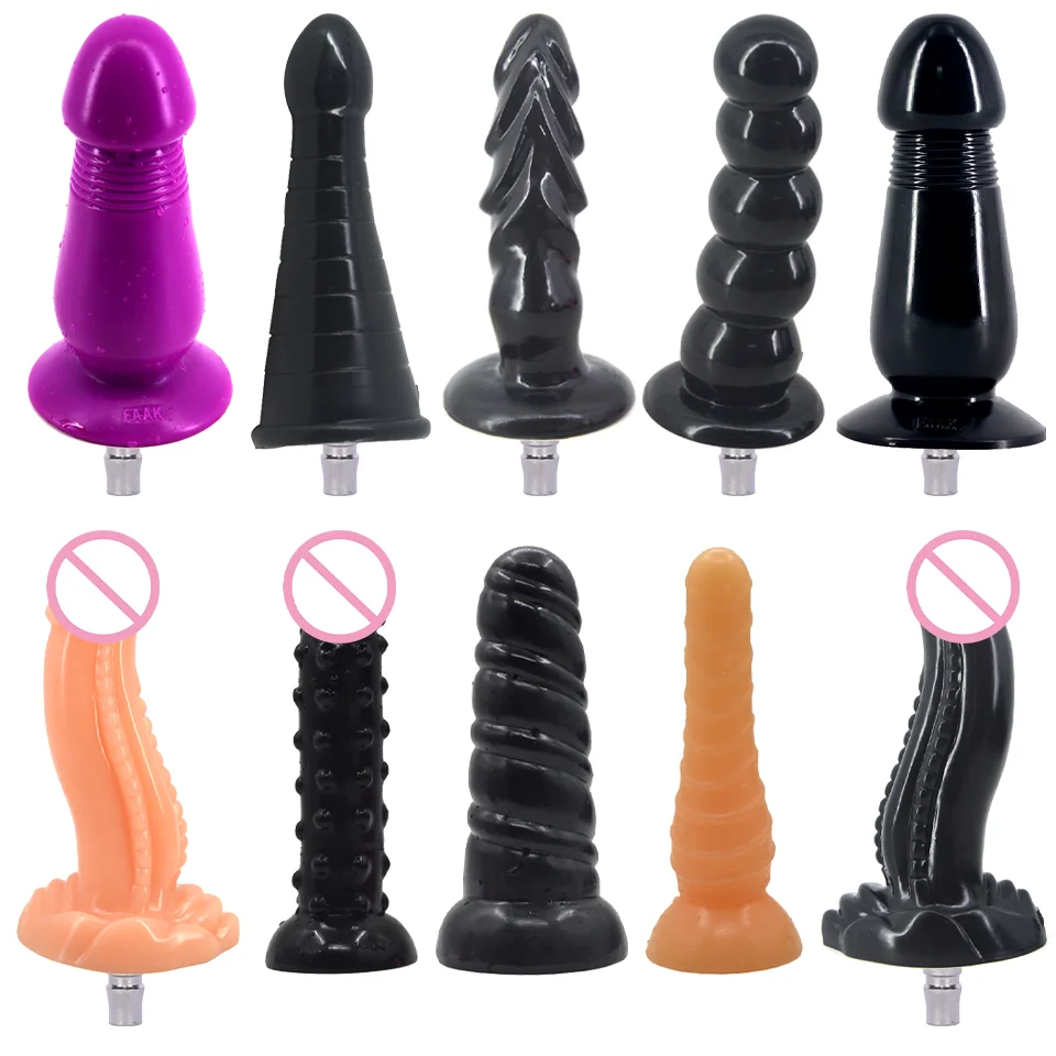 ROUGH BEAST 22 Types Sex Machine Attachments VAC-U-Lock / Suction Cup Dildos Anal Plug for Women Sex Love Machine Accessories