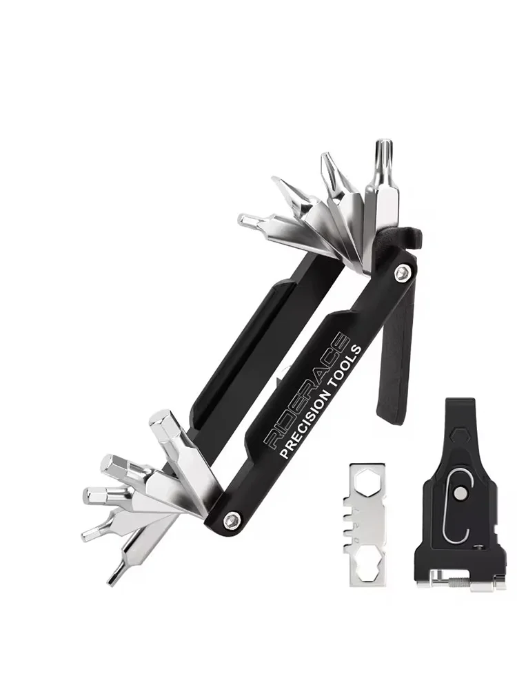 AliExpress riderace Bicycle Multi Tools For Bike Repair Tool 20 in 1 Portable Chain Splitter Cutter Hex Spoke Wrench Screwdriver Multitool