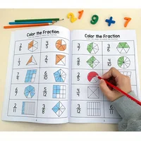 Fun Math Workbook] Ratchelli Basic Fractions Workbook |   Fun Math Skills Development for Kids in Grades 3 to 5, 32 Pages with Colorful Illustrations, Essential for Home Learning and Classroom Teaching. 3