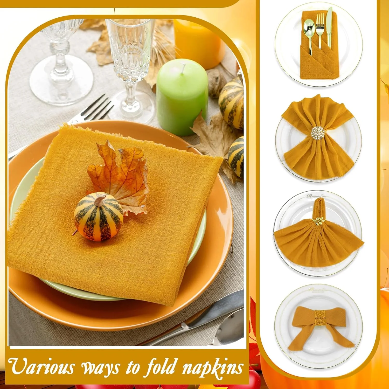 Thumbnail 4 - #33 Latest Cloth Napkins Offers