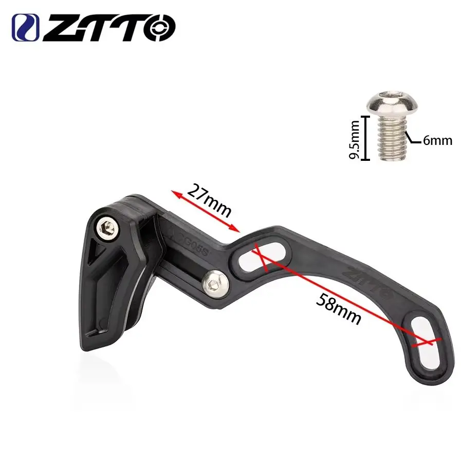 ZTTO MTB Bicycle Chain Guide 1X System ISCG 05 Compatible for Round 30-34T And Oval 30-38T Chainrings Bike Chain Management Tool