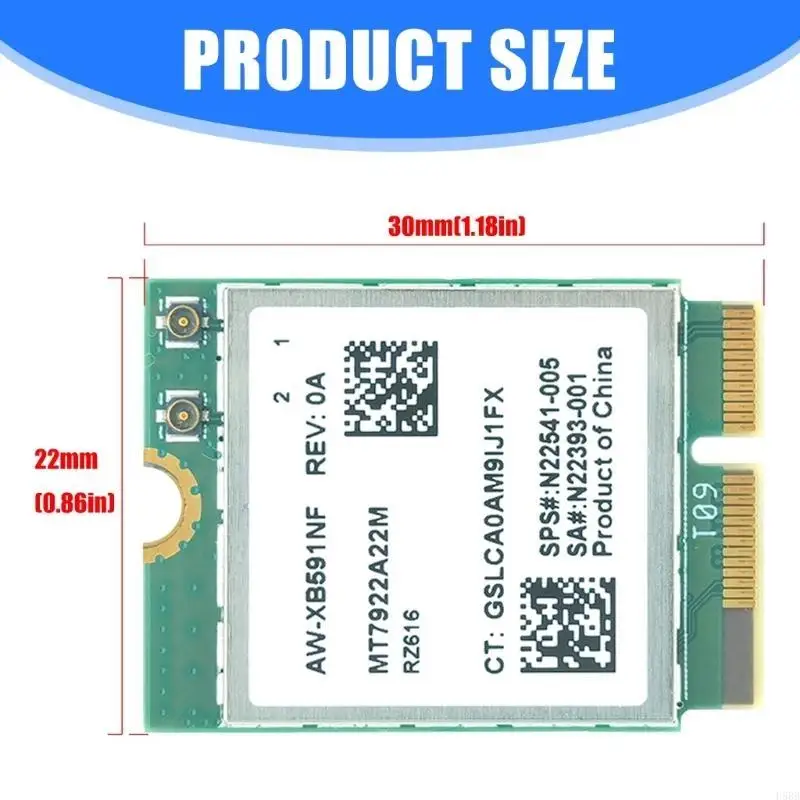 D5BB MT7922 Тройная полоса 2400 МБ / с.