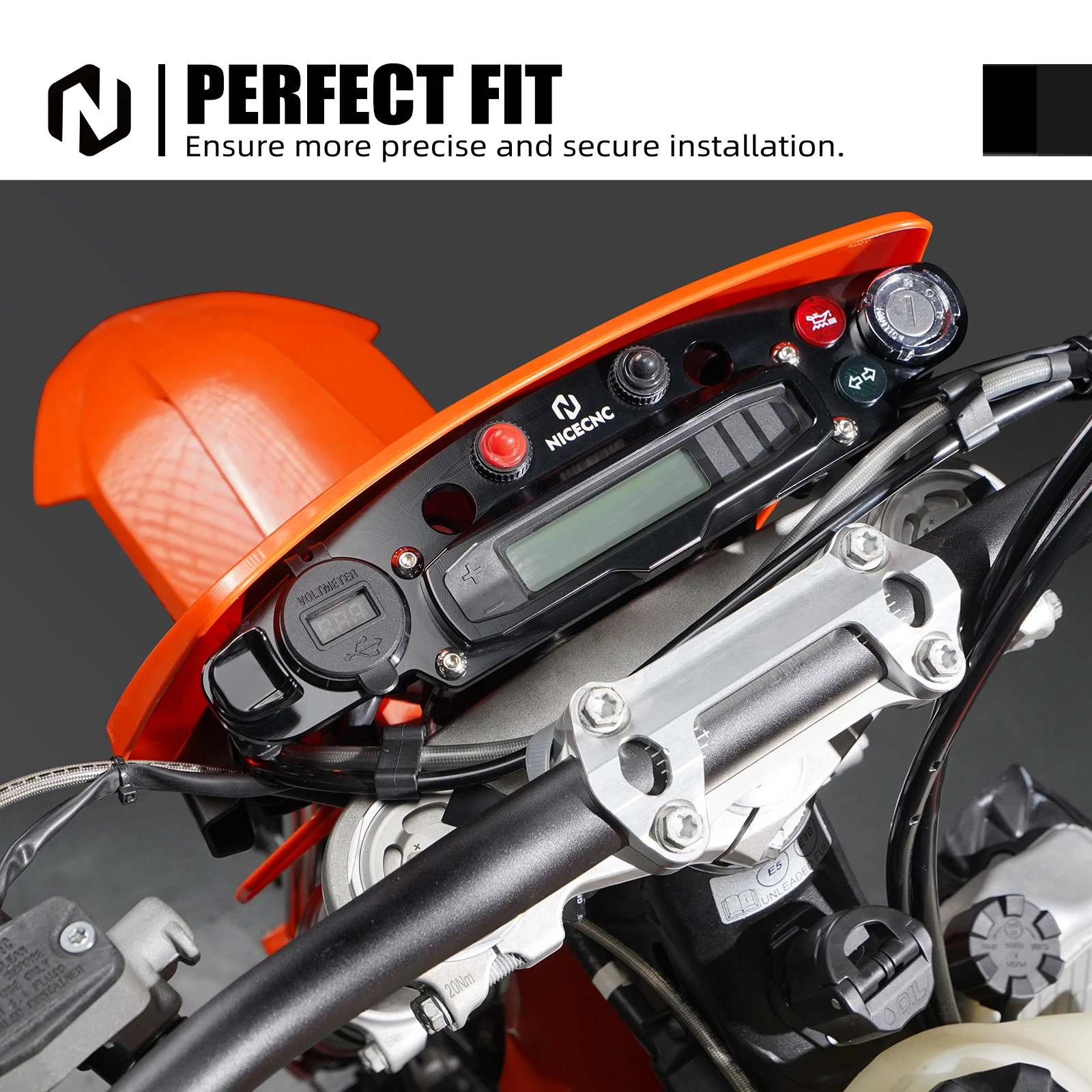 Para 2025 2024 ktm exc 300 exc 250 dispositivo de ignição realocação traço protetor kit suporte usb EXC-F 500 450 350 XC-W tpi 300 250