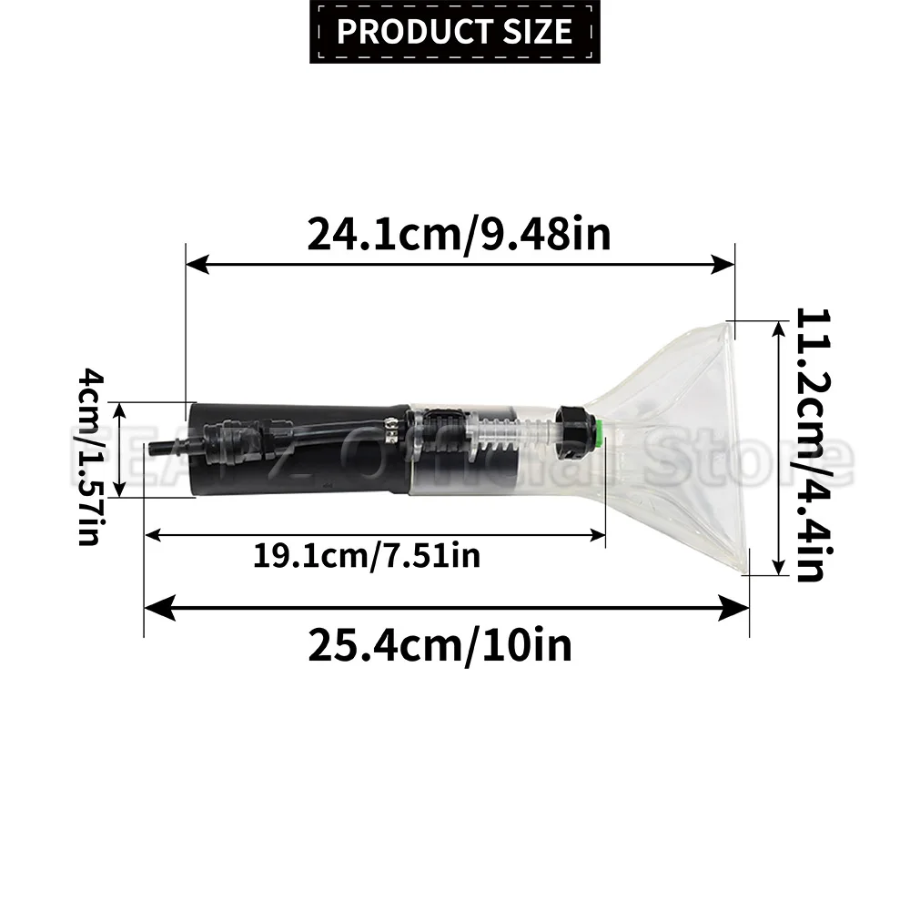 For Karcher SE 4001 4002 Head Curtain Spray Extraction Upholstery Nozzle Hand Tool Brush Vacuum Cleaning 28850180 2.885-018.0