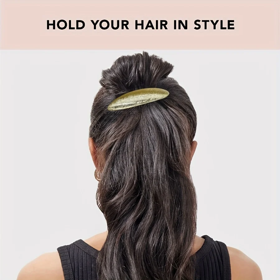 2er-Set Damen-Haarspangen aus Legierung im Punk-Stil mit geometrischem Design, französischer Stil, für dünnes Haar, halbes Haar, als Geschenk für Damen, für Freizeit und Party – Detail 11