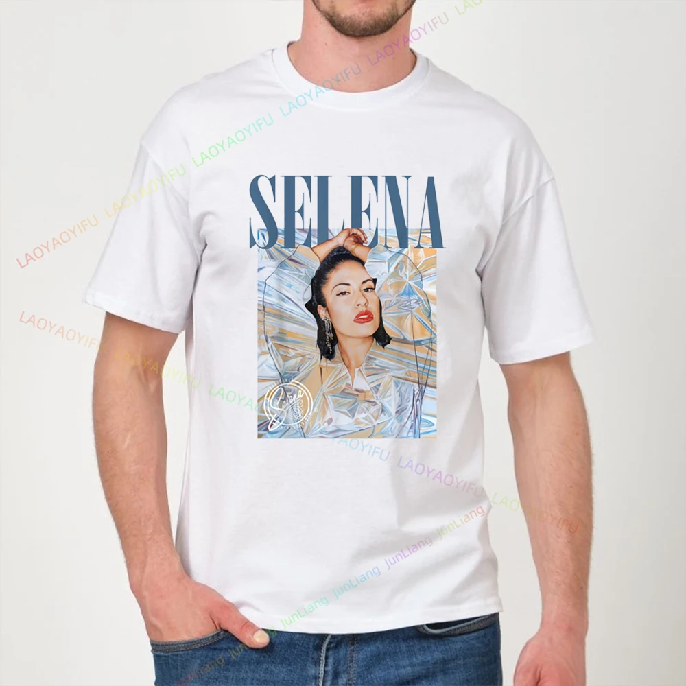 Selena Gomez-Chemisier Goth pour Femme, Vêtements pour Chanteur, T-shirt Femme, Mode Harajuku, Top Y2K, GérGift