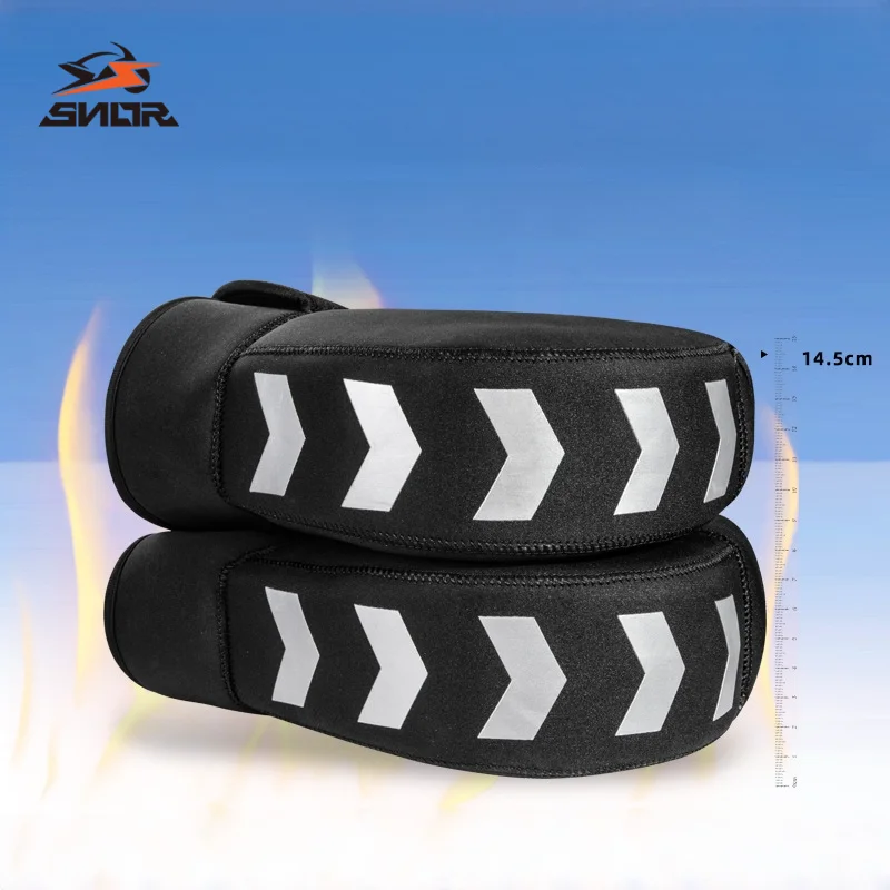 SNOR Universal Winter Handlebar Muffs Thick Fleece Lined Windproof Warm Hand Covers for Surron KTM GASGAS ZXJC Motorcycle E-Bike