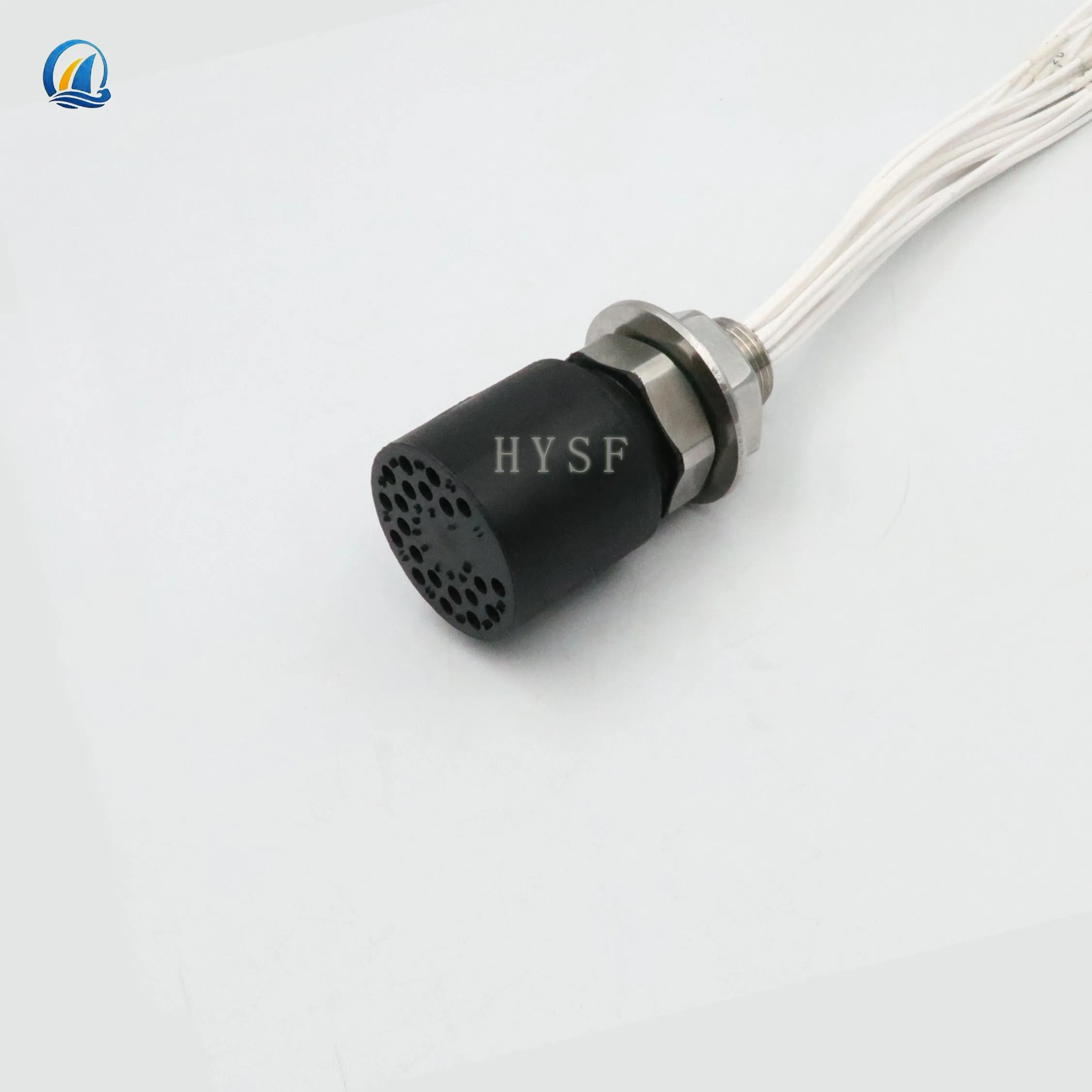 Miniature 21 core deep water connector male female pair plug-in watertight cable length can be customized