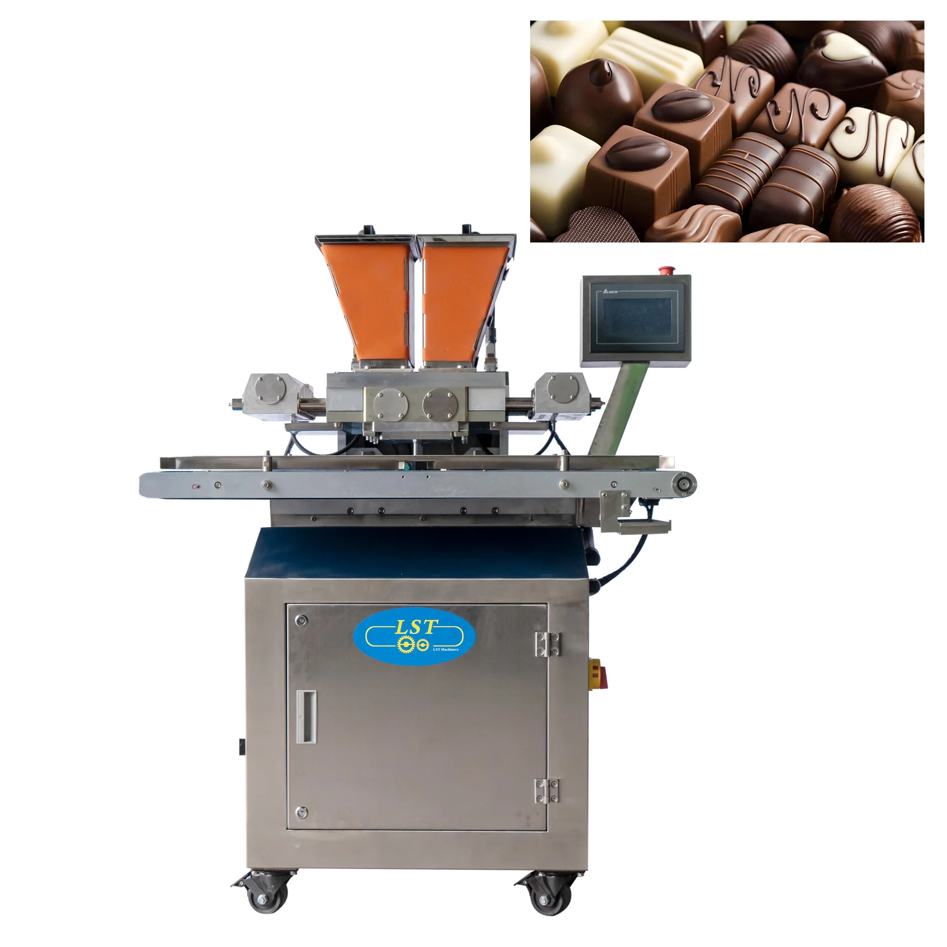 Chocolate Machine Automatic Candy and Chocolate Pouring Machine Chocolate Making Machine